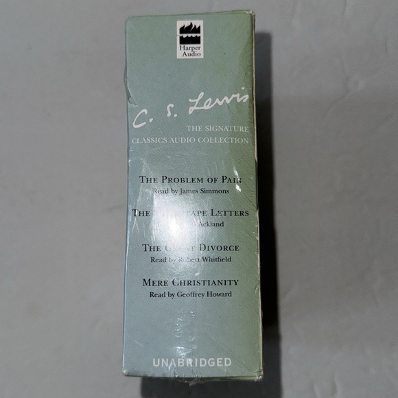 C S Lewis Signature Classics Audio Collection 4 books collection Sealed - Picture 3 of 5